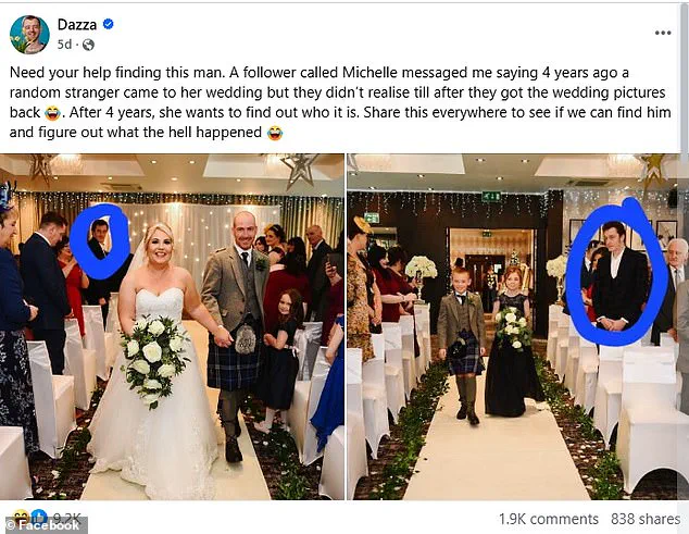 Four-Year Wedding Mystery Finally Cracked: Stranger's Identity Unveiled