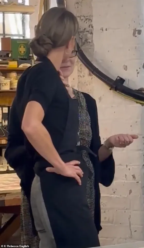 Princess of Wales Demonstrates Effortless Hair Styling Without Hair Band or Mirror During Kent Textile Mill Visit, Sparks Social Media Buzz