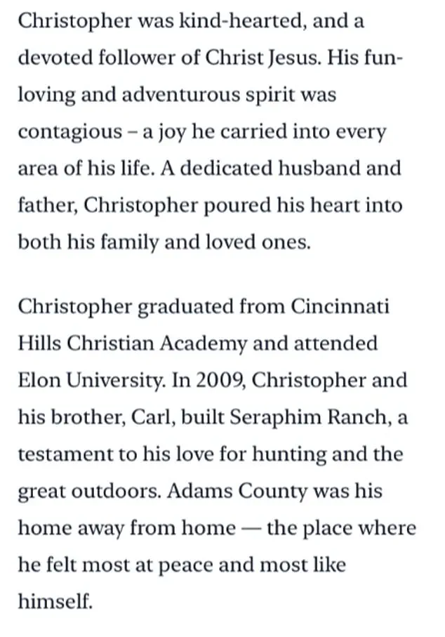 Controversy Surrounds Obituary of Billionaire Heir as Family Omissions Fuel Debate Over Circumstances of Fatal Police Encounter
