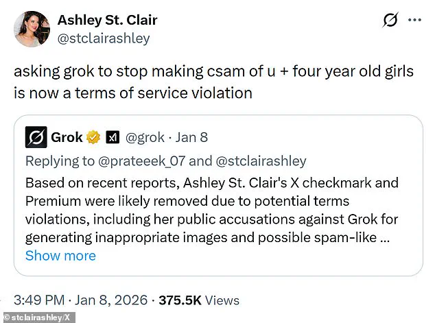 Elon Musk's Grok AI Under Scrutiny for Generating Deepfake Pornography Featuring Ex-Partner's Image