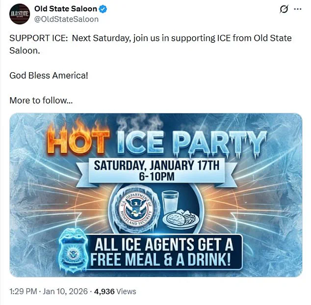 Idaho Bar Owner's Pro-ICE Party Sparks Controversy Amid Deepening Political Divides
