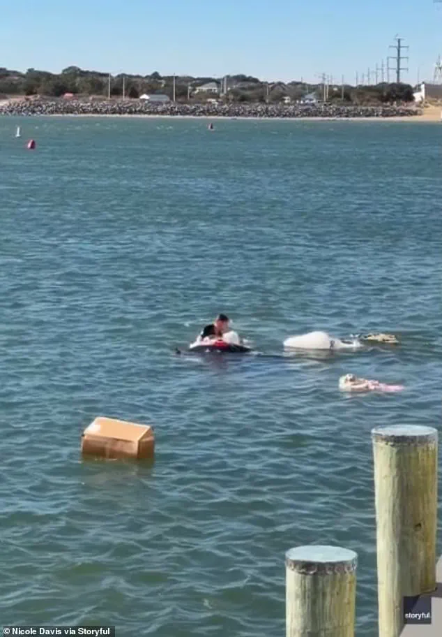 Rescue Efforts at Virginia Beach Restaurant as SUV Sinks into Ocean