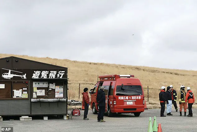Helicopter Wreckage Discovered in Mount Aso Volcano Crater Following Mysterious Disappearance, Raising Safety Concerns for Aerial Tours