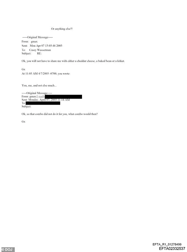 Hollywood Mogul Casey Wasserman's Explicit Emails with Ghislaine Maxwell Revealed in Newly Released DOJ Documents