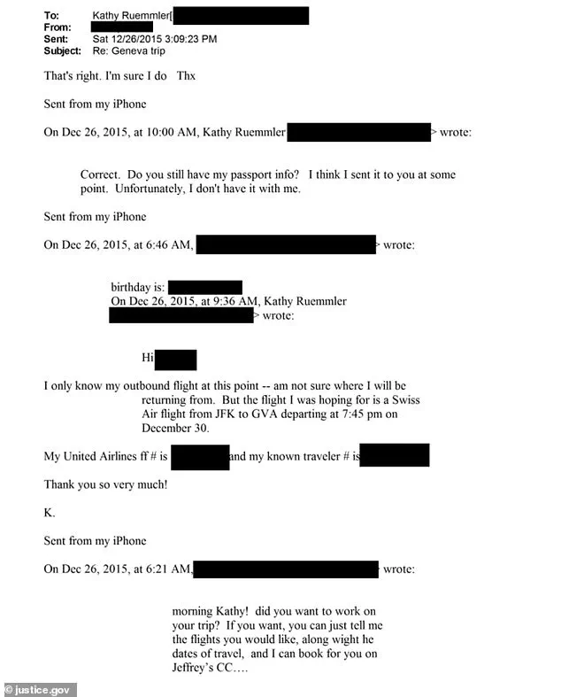 New Emails Reveal 2015 Correspondence Between Former White House Counsel Kathryn Ruemmler and Convicted Financier Jeffrey Epstein