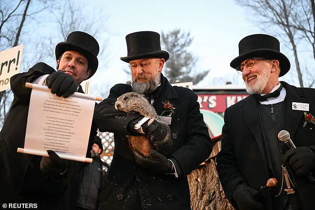 Thousands Brave Cold for 139th Annual Groundhog Day Ceremony Amid Brutal Winter Storm