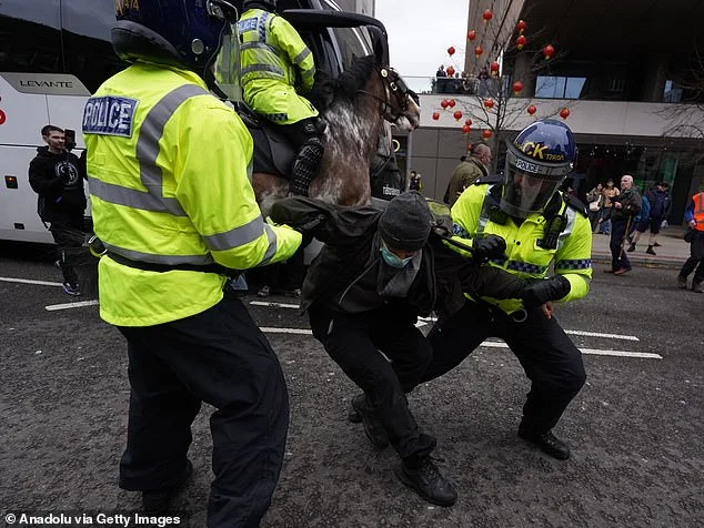 11 Arrested in Manchester as Far-Right and Counter-Protesters Clash