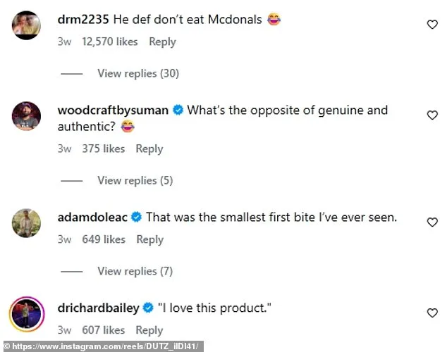 McDonald's CEO's Controversial Big Arch Burger Promo Sparks Online Ridicule