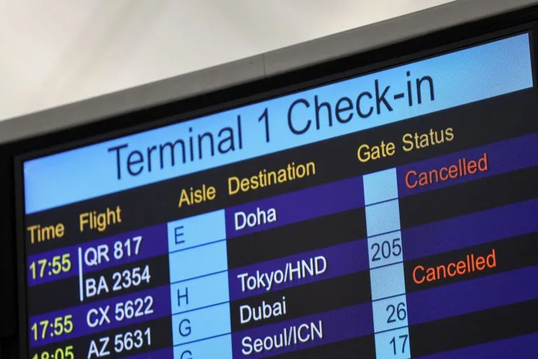 Iran War Sparks Chaos: Thousands Stranded as Gulf Airports Remain Closed Amid Mass Flight Cancellations