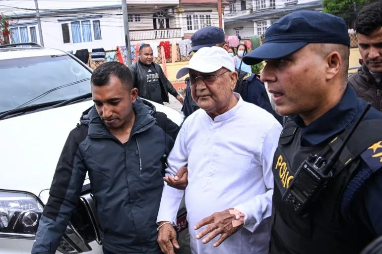 Nepal's Political Shake-Up: Former PM and Ex-Minister Arrested Amid Post-Uprising Reckoning
