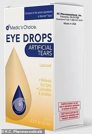 Over 3 Million Eye Drops Recalled Over Contamination Concerns, FDA Warns of Potential Risk