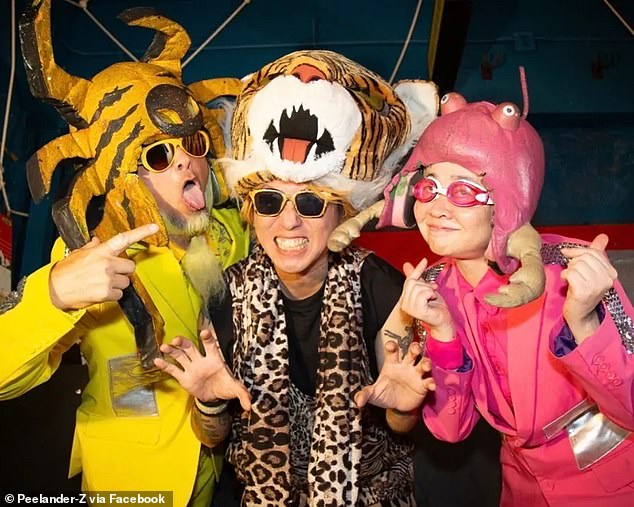 Japanese punk band Peelander-Z members in critical condition after I-40 crash.