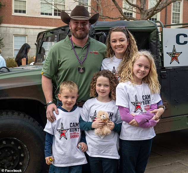 Aggie Kalyn Hunt arrested on domestic violence charges days after husband's sheriff win.