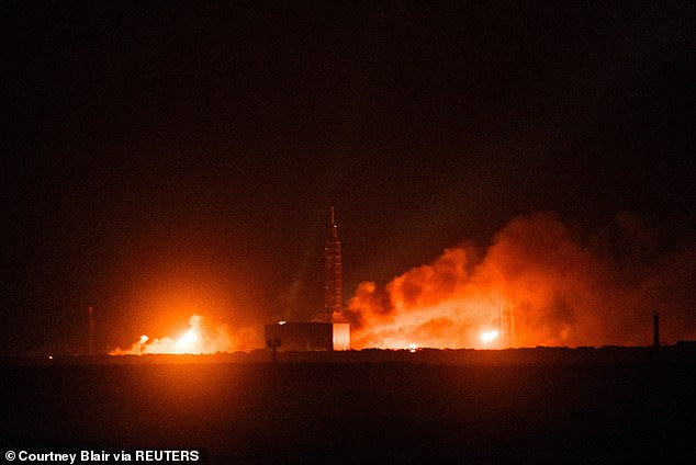 Blue Origin rocket explodes during test, founder calls it a rough day