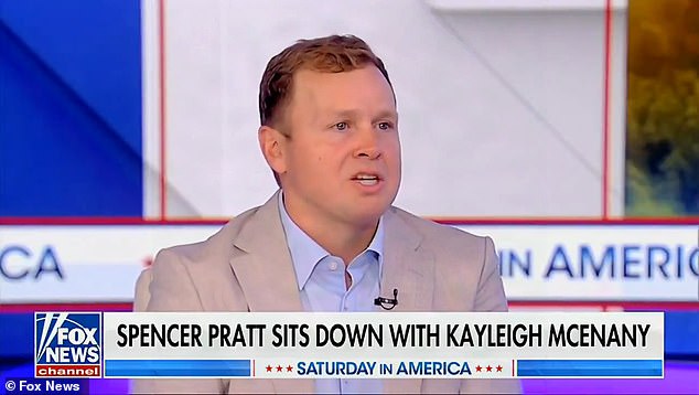 Spencer Pratt Draws Trump Parallels by Citing Anonymous Supporters on Fox News